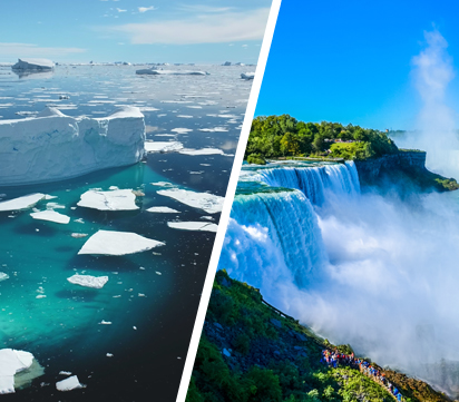 Travel Cubed:3x The fun  Iceland Niagara Falls & New York
