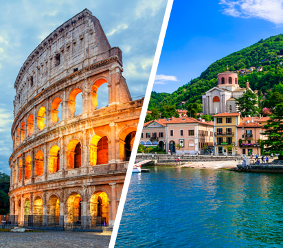 Triple Stops - Triple Stories  Rome Florence & Lake Garda