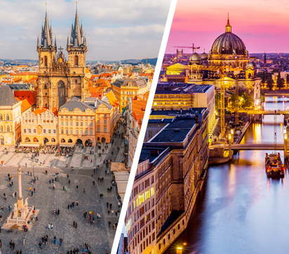 Pack Once - Explore Thrice  Berlin Prague & Budapest
